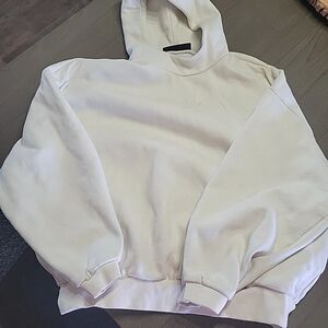 Fear of God Essentials Cream Hoodie